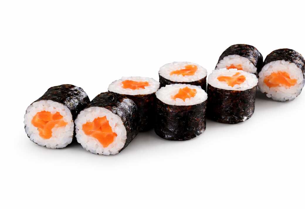 Лайт ролл с форелью