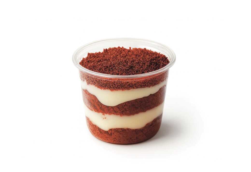 Красный бархат трайфл