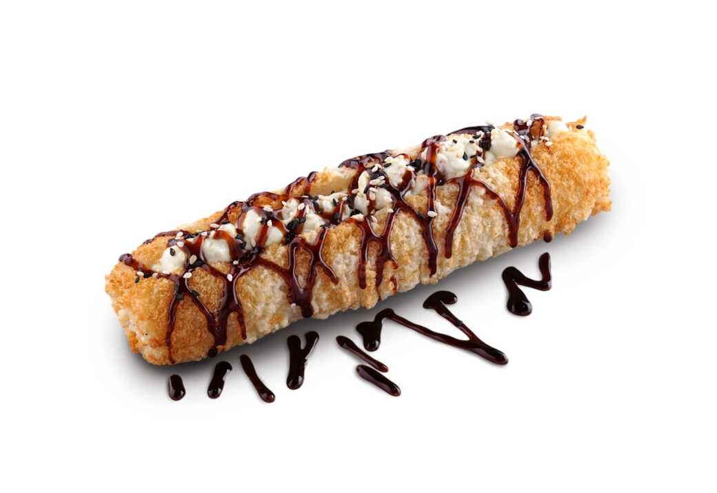 Подарок! Ролл-дог с креветками и васаби