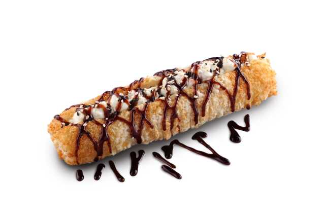 Подарок! Ролл-дог с креветками и васаби