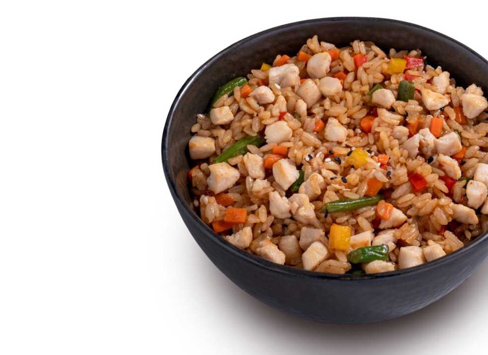 Рис с курицей