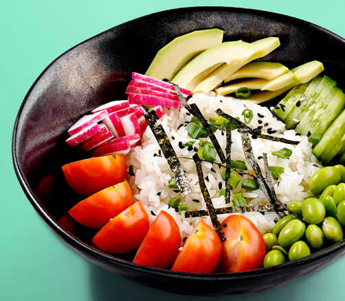 Поке овощное