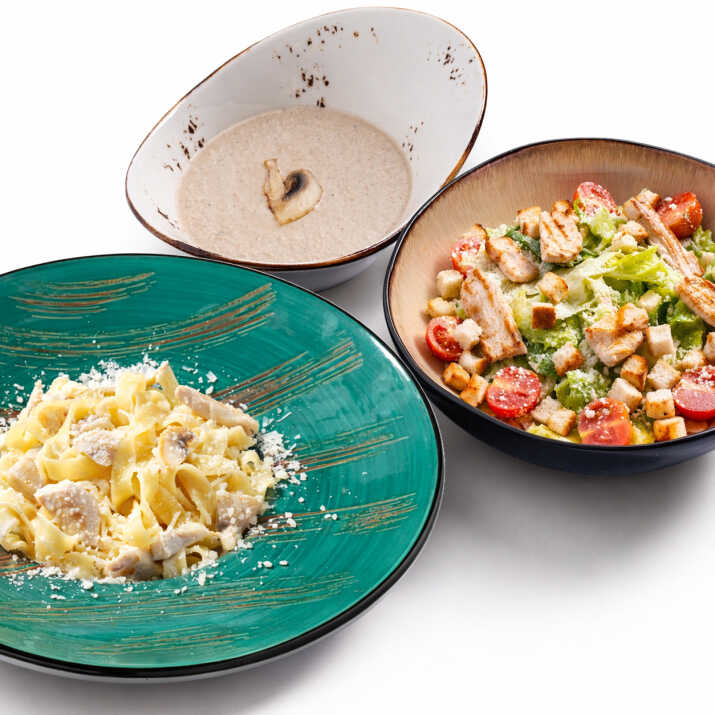 Европейский обед