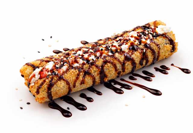 Ролл-дог с красной рыбой