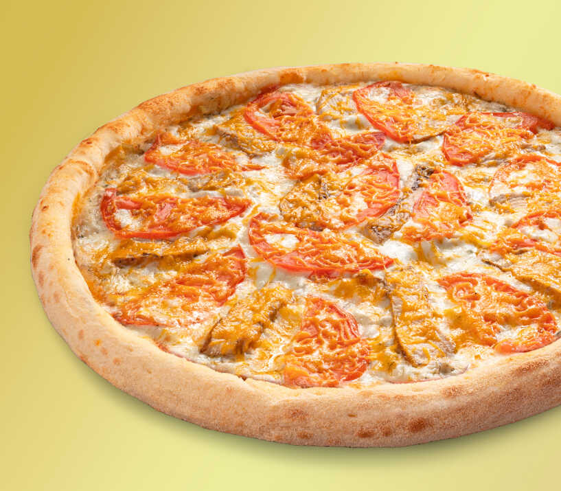 Подарок! Пицца Сырная курочка 23 см