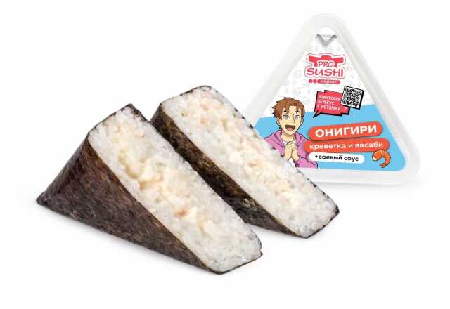 Онигири с креветками