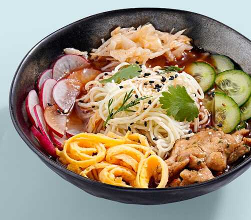 Холодный суп Кукси по-сеульски