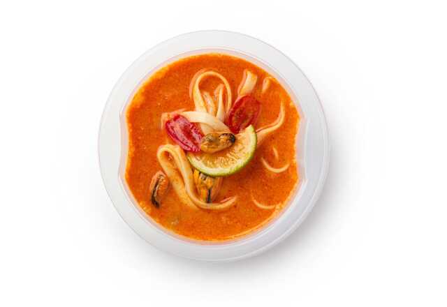 Том Ям с морепродуктами охлажденный