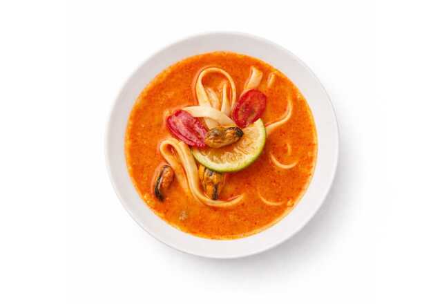 Том Ям с морепродуктами охлажденный