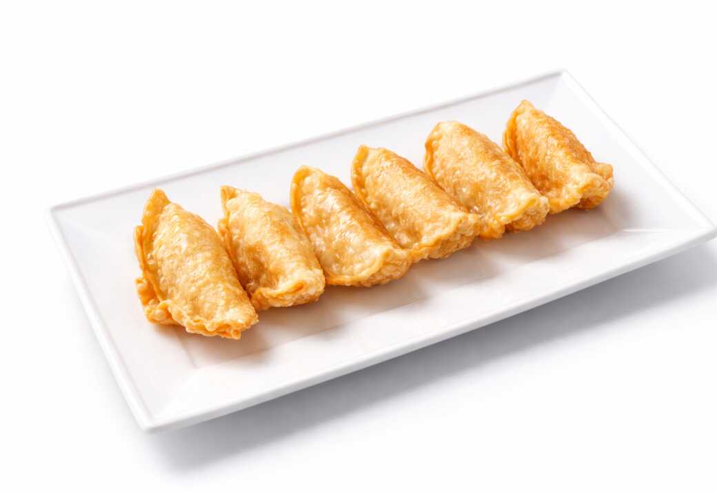 Гёдза с креветкой во фритюре