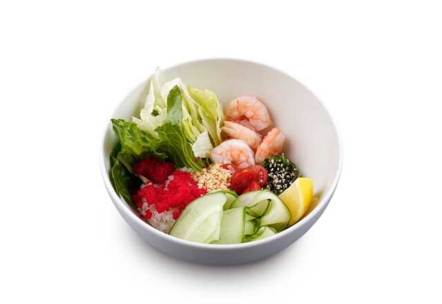 Поке с креветками